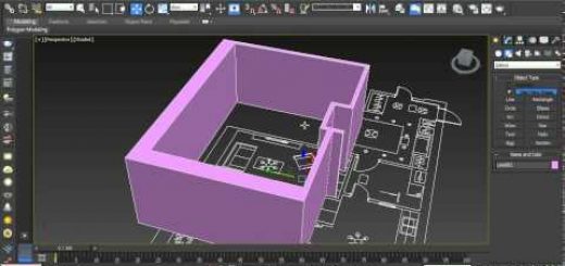 3d max чертежи