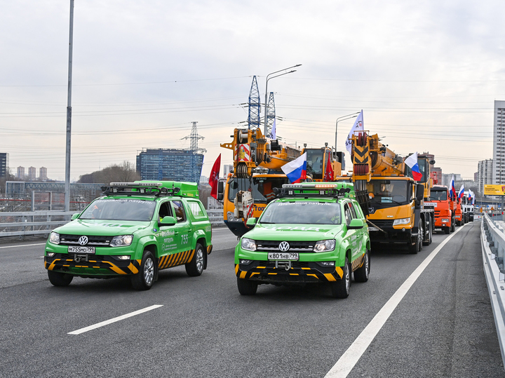 Сергей Собянин дал старт движению по новой развязке около &laquo;Шереметьево&raquo; - МК