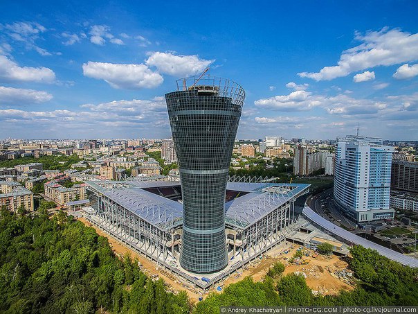 Москва. Вид сверху Москва. Вид сверху
