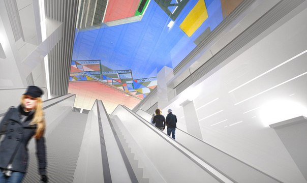 Станции Третьего пересадочного контура получили обновлённый дизайн Станции Третьего пересадочного контура получили обновлённый дизайн