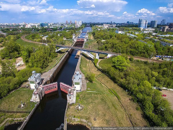 Москва. Вид сверху Москва. Вид сверху
