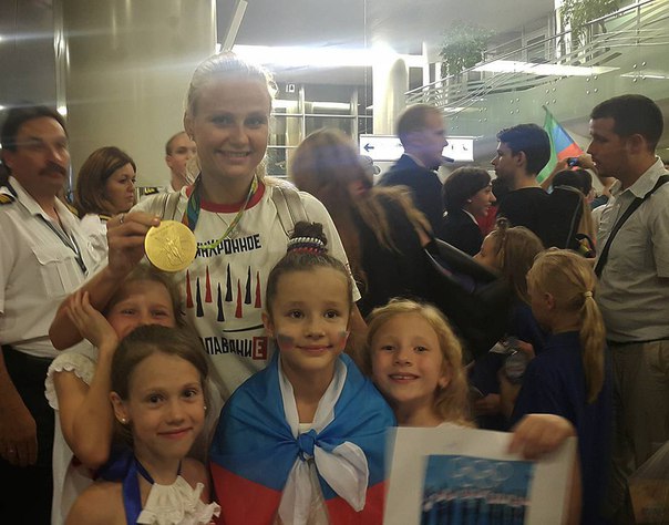 Вчера состоялась встреча нашей олимпийской Вчера состоялась встреча нашей олимпийской