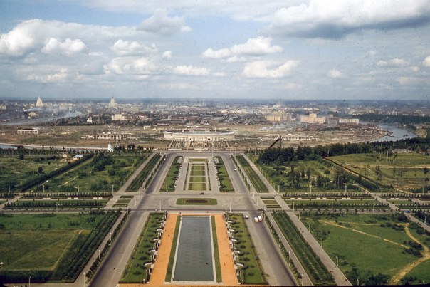 Редкие цветные фотографии Москвы 50-70-х годов Редкие цветные фотографии Москвы 50-70-х годов
