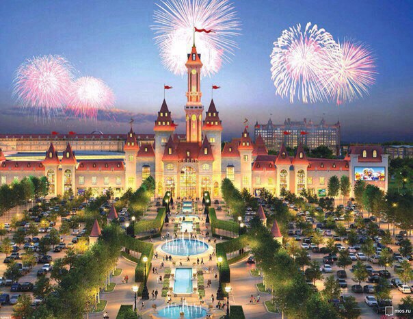 В Москве приступили к строительству "Диснейленда" с национальным колоритом! В Москве приступили к строительству "Диснейленда" с национальным колоритом!