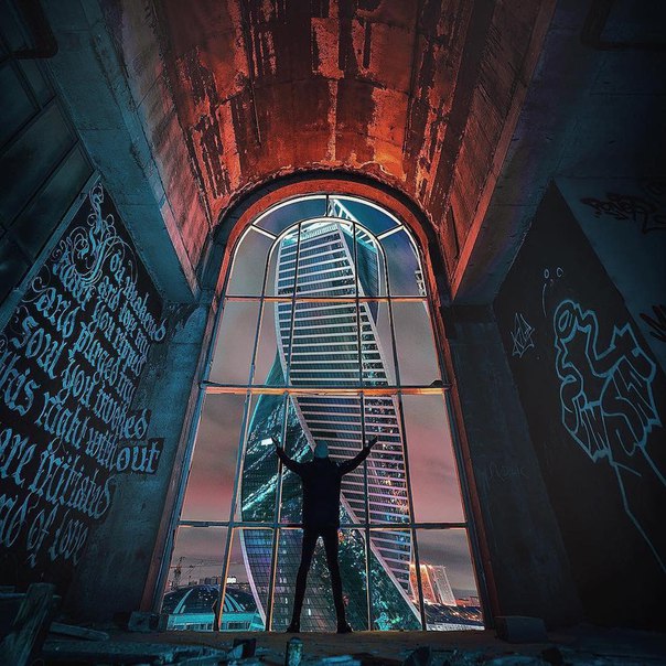 Нестандартный взгляд на Мосву-сити Нестандартный взгляд на Мосву-сити