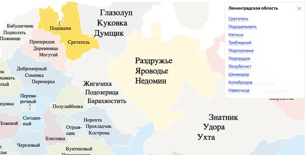 Региональные слова из словаря Даля Региональные слова из словаря Даля