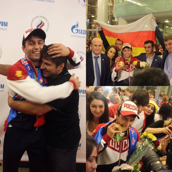 Вчера состоялась встреча нашей олимпийской Вчера состоялась встреча нашей олимпийской