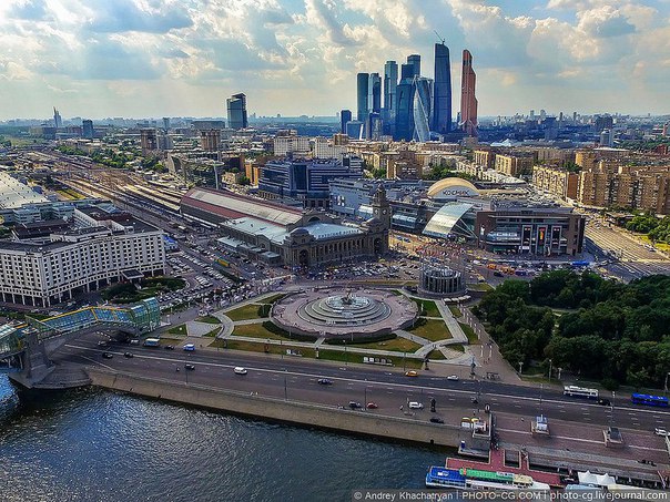 Москва. Вид сверху Москва. Вид сверху