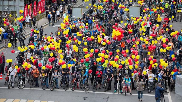 Осенний велопарад посетят более 20 тысяч человек Осенний велопарад посетят более 20 тысяч человек