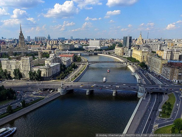 Москва. Вид сверху Москва. Вид сверху